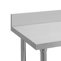 Bench with Splash Back Tops