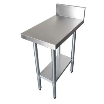 400x600 Commercial Stainless Steel Table Food Grade Work Splashback Infill Bench 0400-6-WBB HY