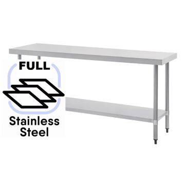 1800x800 Commercial FULL Stainless Steel Table Food Grade Work Bench 1800-8-WBS HY