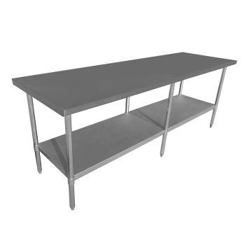 2100x400 Narrow Commercial Stainless Steel Table Food Grade Work Bench 2100-4-WB HY