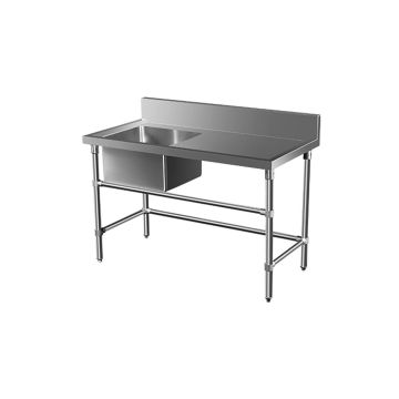 2100X 600mm Single Left Bowl Kitchen Sink Stainless Steel