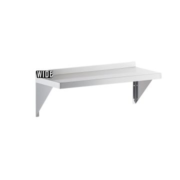 1500mm X 450mm Stainless Steel Wall Mounted Shelf SHSS15045 HY